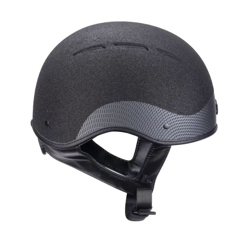 Karben 55-57cm Graphite ALX Jockey Skull in Black-4