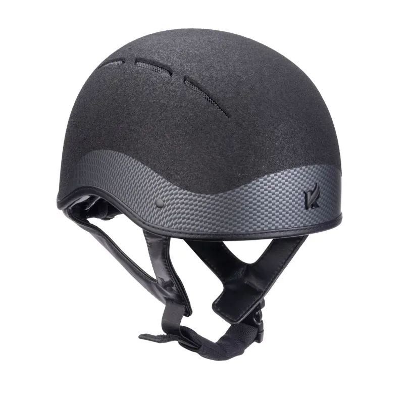 Karben 55-57cm Graphite ALX Jockey Skull in Black-5