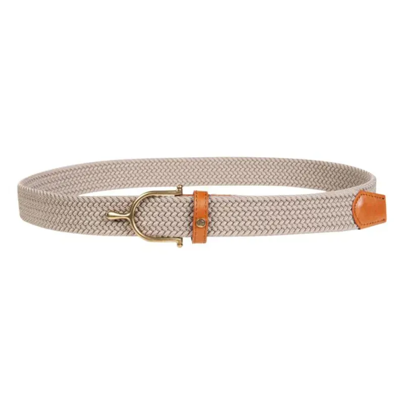 Hkm Ann Elastic Belt in Beige