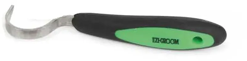 Ezi-Groom Grip Hoof Pick in Forest