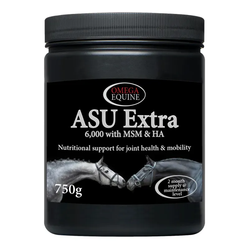 Omega Equine ASU 6000 + HA MSM in Black