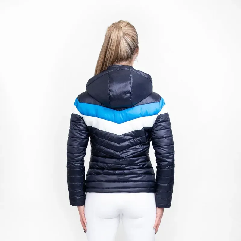 Coldstream Southdean Quilted Jacket in Navy/White/Blue-2