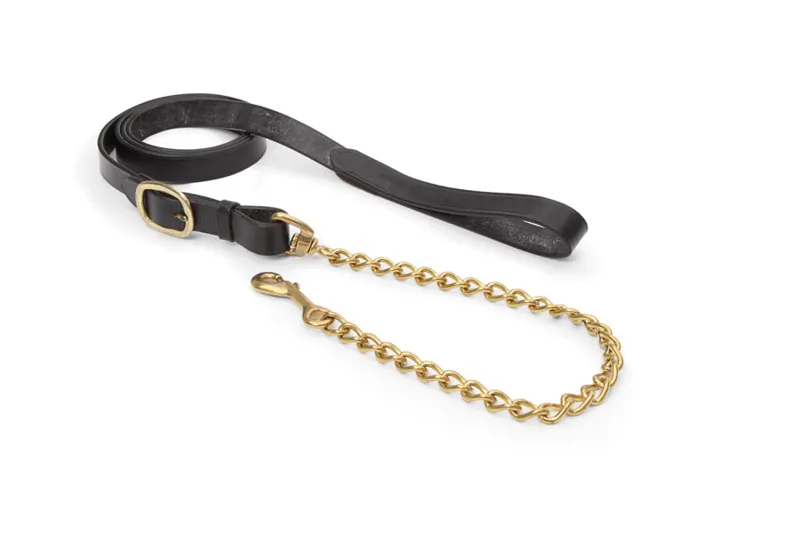 Blenheim Leather Lead Rein in Black