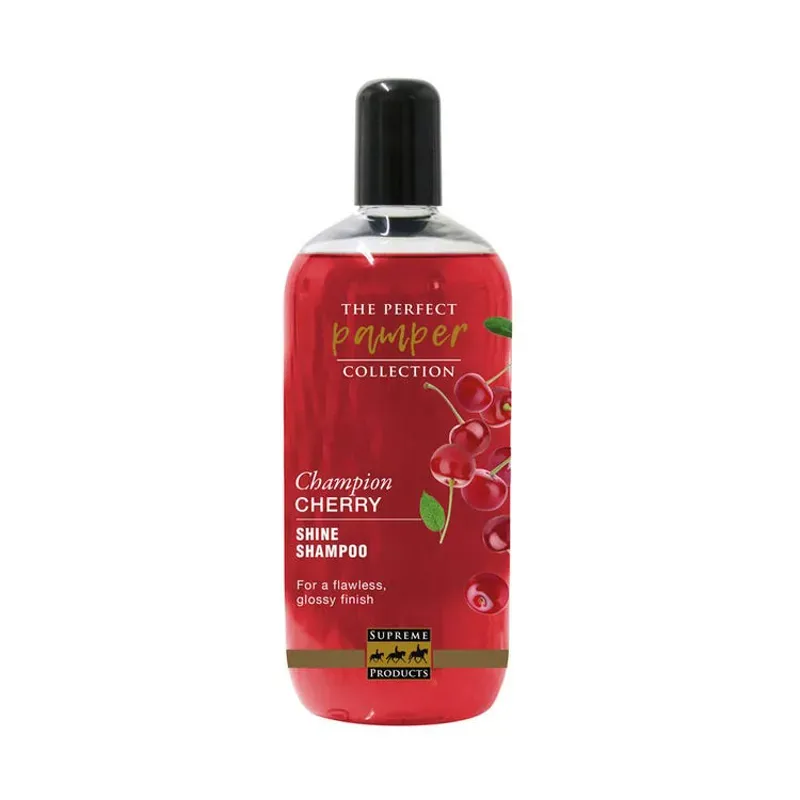 Supreme Products 500ml Champion Cherry Shine Shampoo in Red