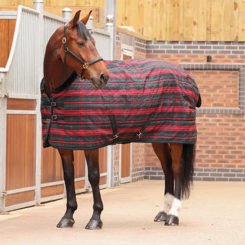 Tempest Plus 200 Stable Rug Red TARTan 6'0 / 72