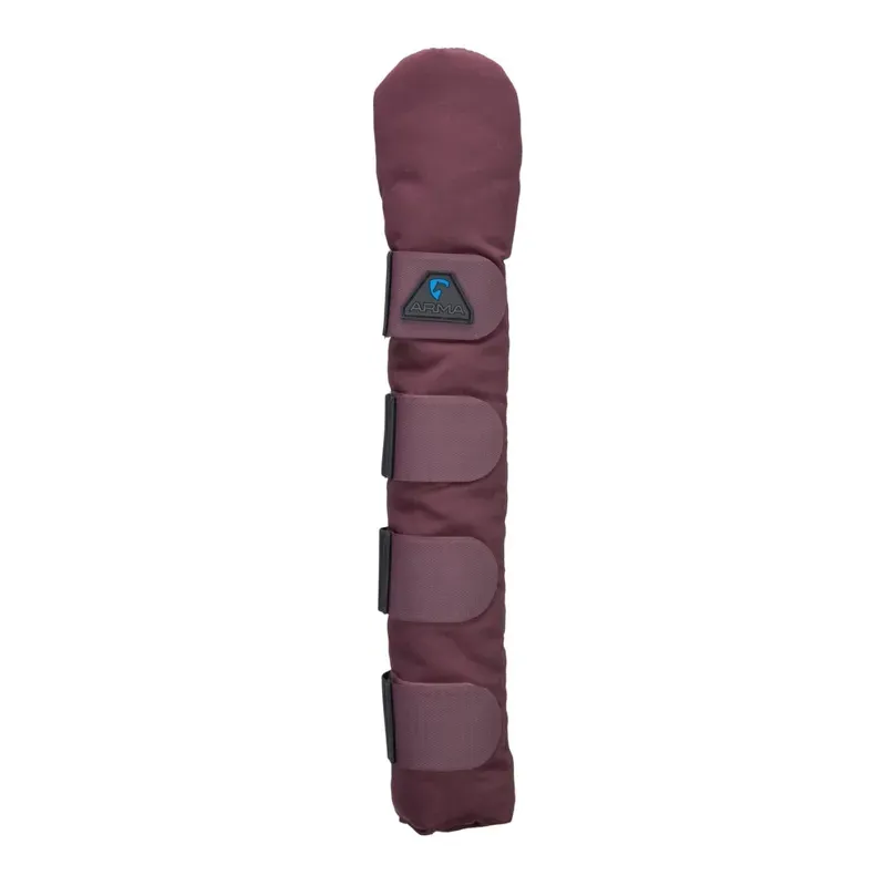 Arma Padded Tail Guard With Bag in Black Cherry
