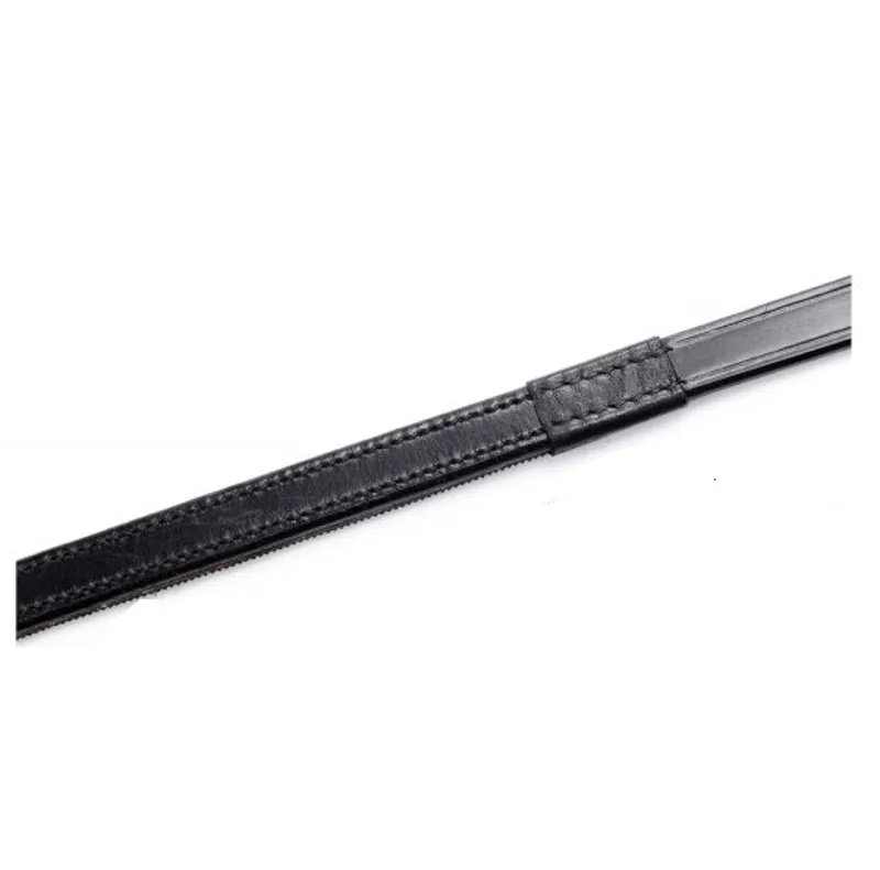 Hy Half Rubber Show Reins in Black