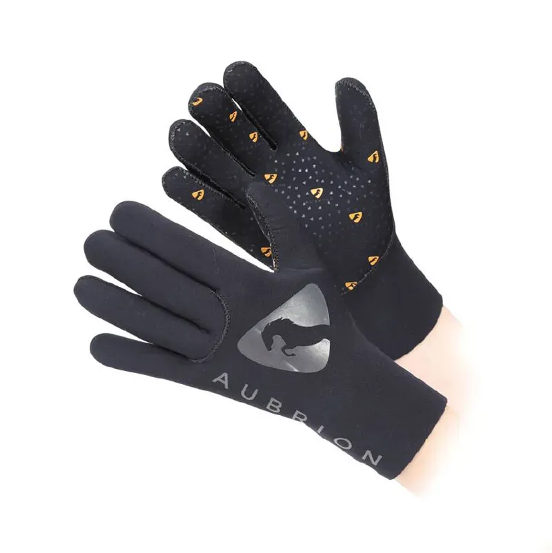 Aubrion Neoprene Yard Gloves in Black