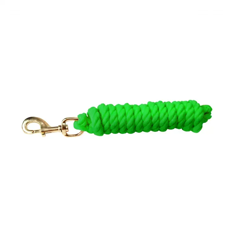 KM Elite Superfine Cotton Lead Rope in Green