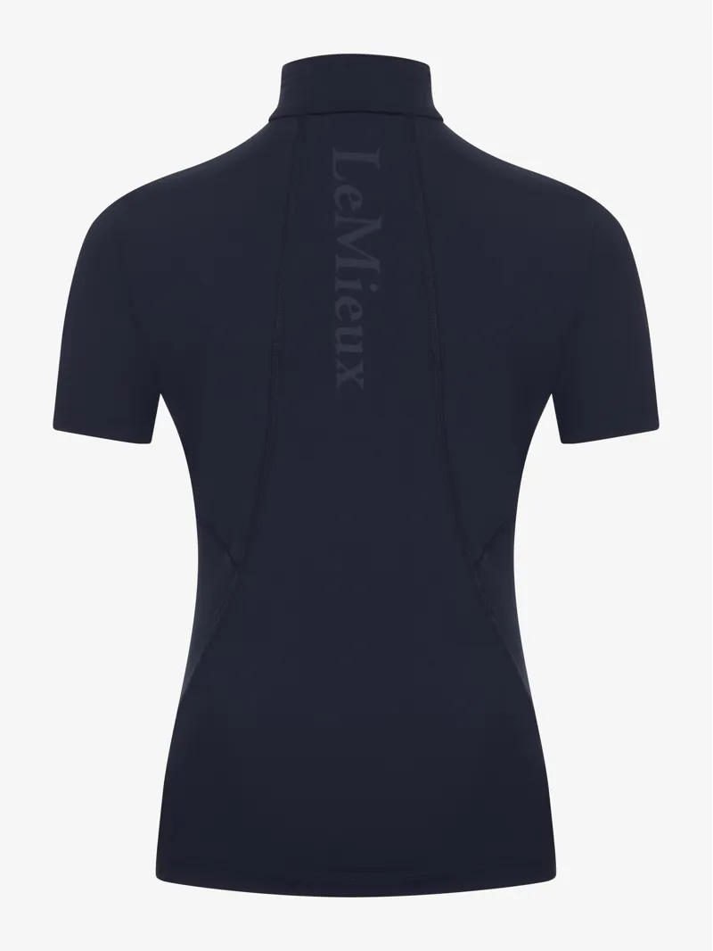LeMieux Young Rider Short Sleeve Base Layer in Indigo-2