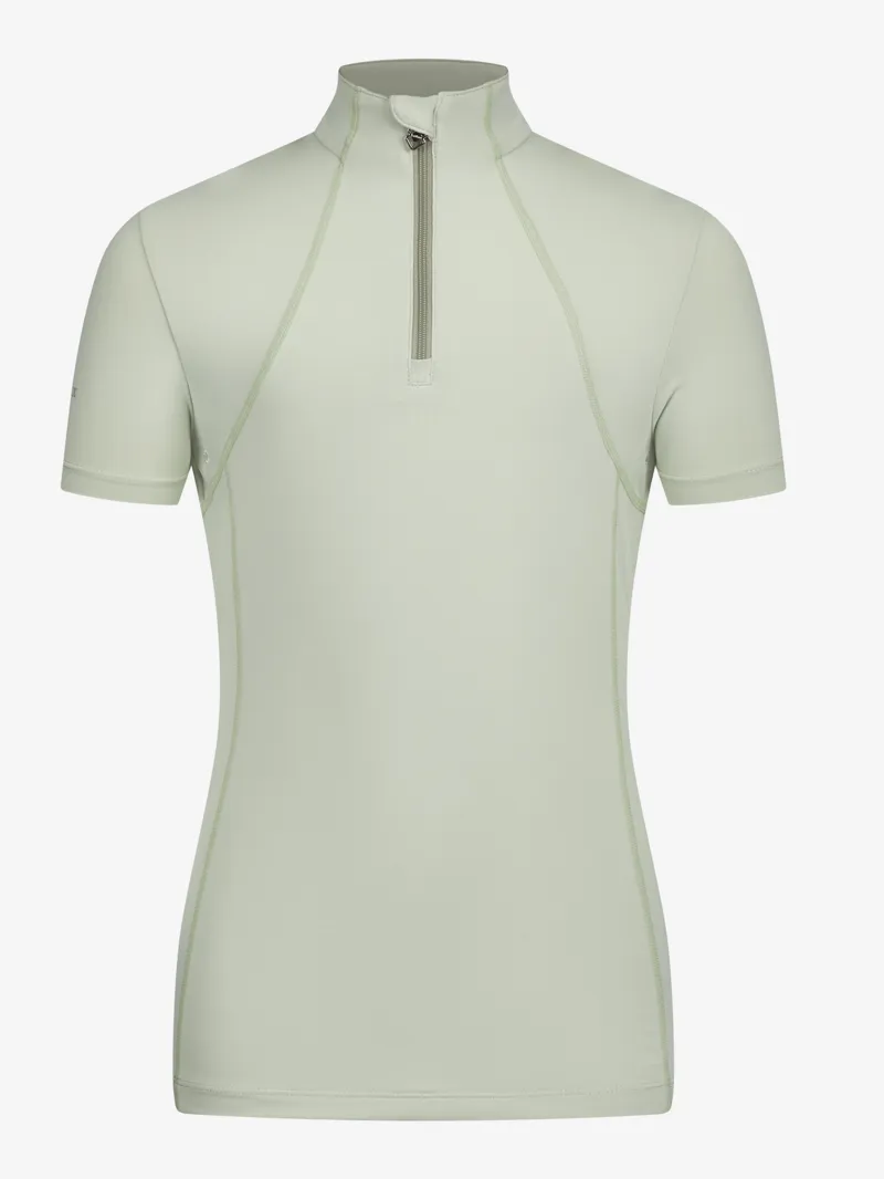 LeMieux Young Rider Short Sleeve Base Layer in Pistachio-2