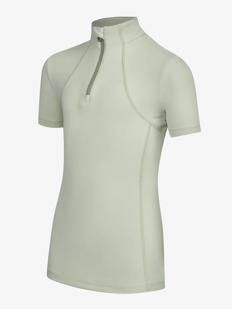 LeMieux Young Rider Short Sleeve Base Layer in Pistachio-1