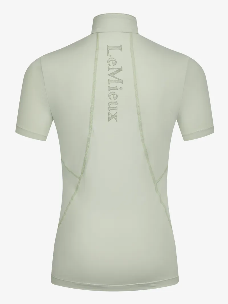LeMieux Young Rider Short Sleeve Base Layer in Pistachio