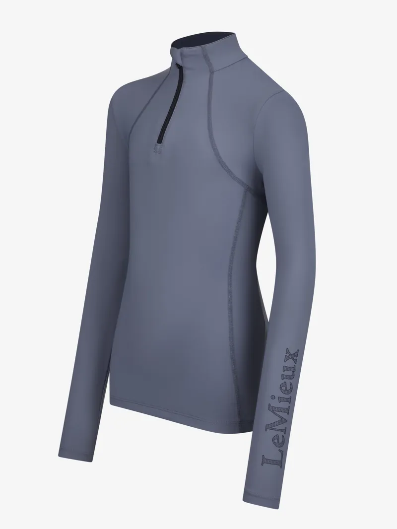 LeMieux Young Rider Base Layer in Jay Blue-3