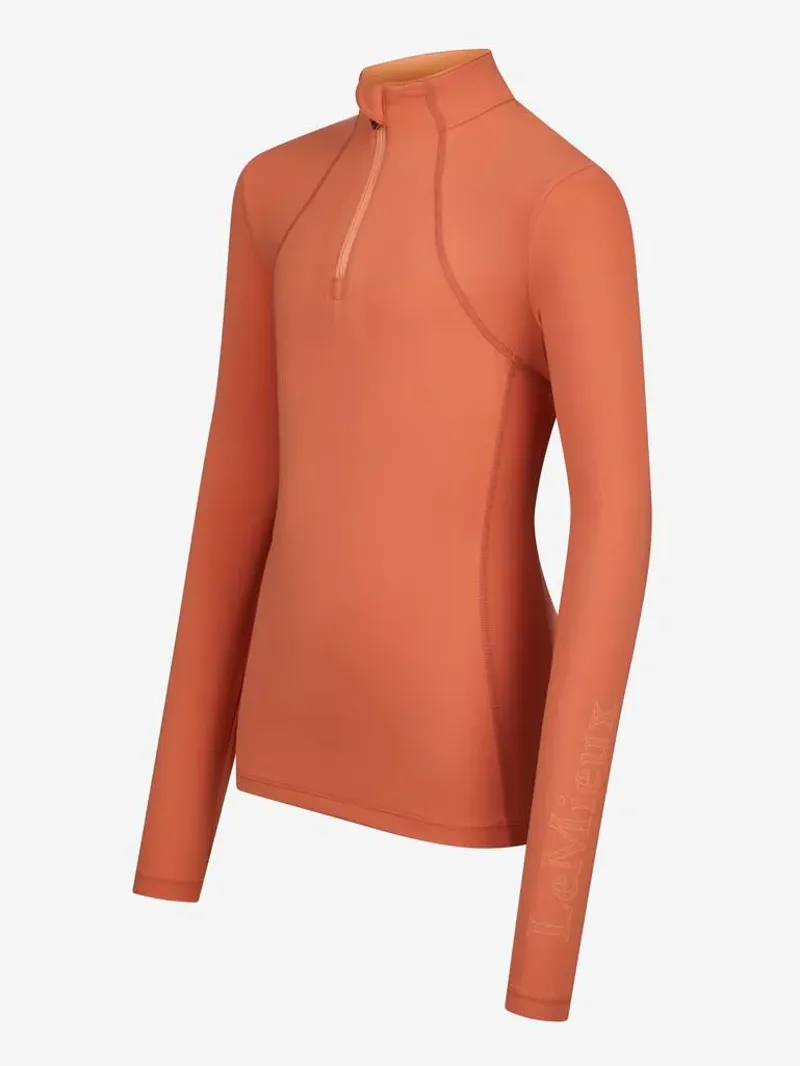 LeMieux Young Rider Base Layer in Apricot-2