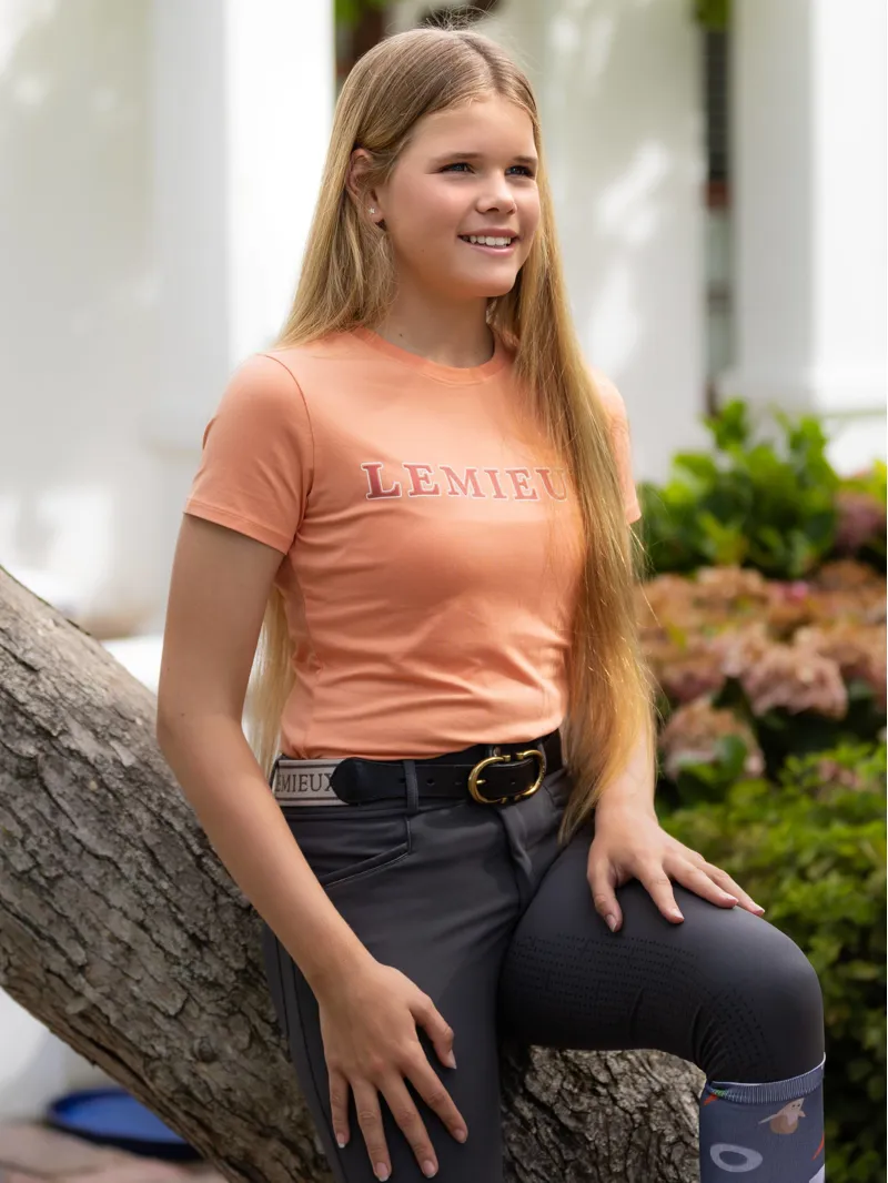 LeMieux Young Rider Arianna T-Shirt in Sherbet-1