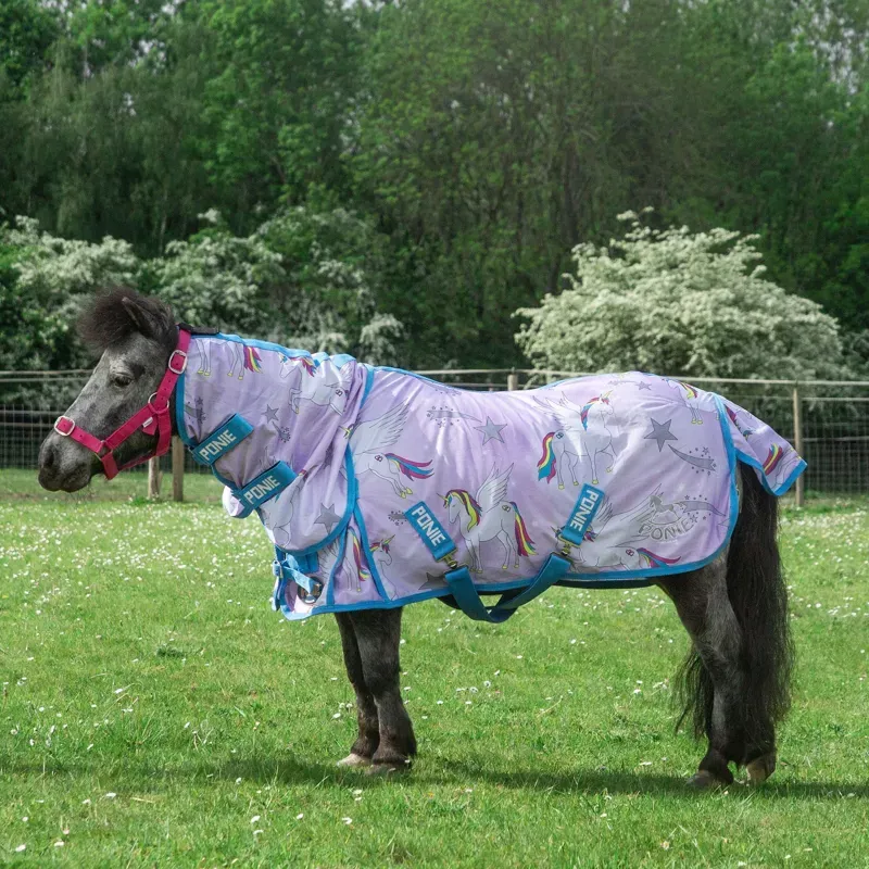 PONIE ' Pegacorn ' Combo Mesh Fly Rug