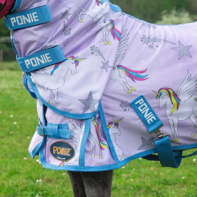 PONIE ' Pegacorn ' Combo Mesh Fly Rug-2