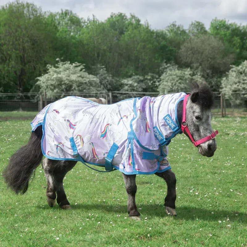 PONIE ' Pegacorn ' Combo Mesh Fly Rug-1