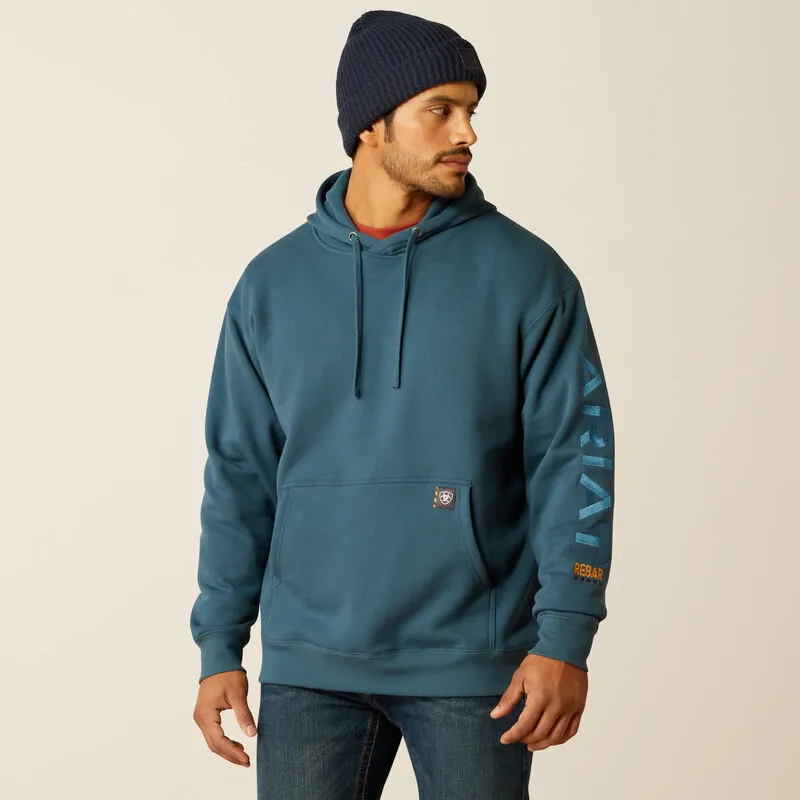 Ariat - Rebar Graphic Hoodie Stargazer / Larkspur-1