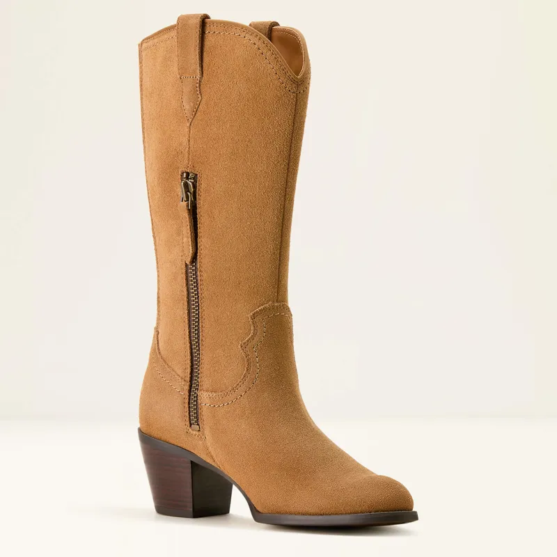 Ariat - Addison Boot Caramel Suede-2