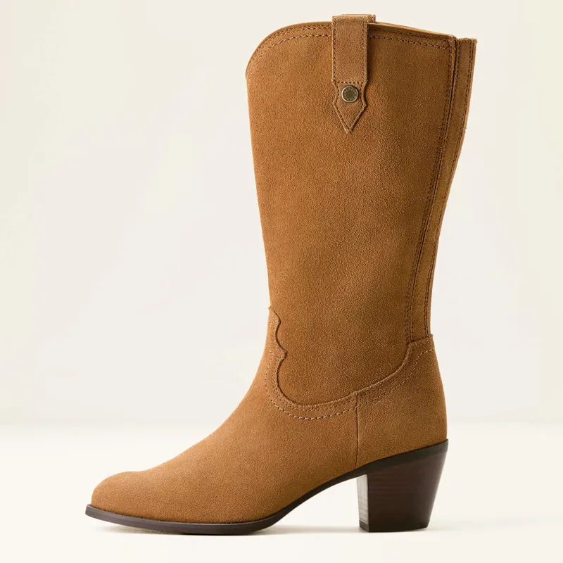 Ariat - Addison Boot Caramel Suede-1