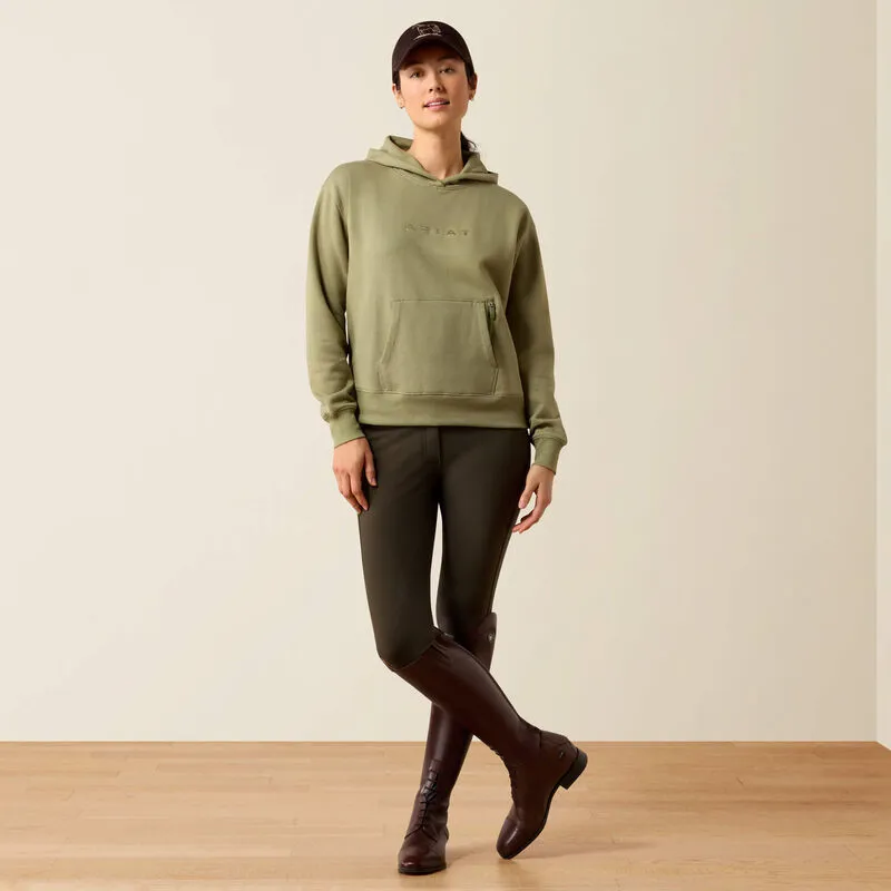 Ariat - Martine Hood Sweatshirt oil green-2