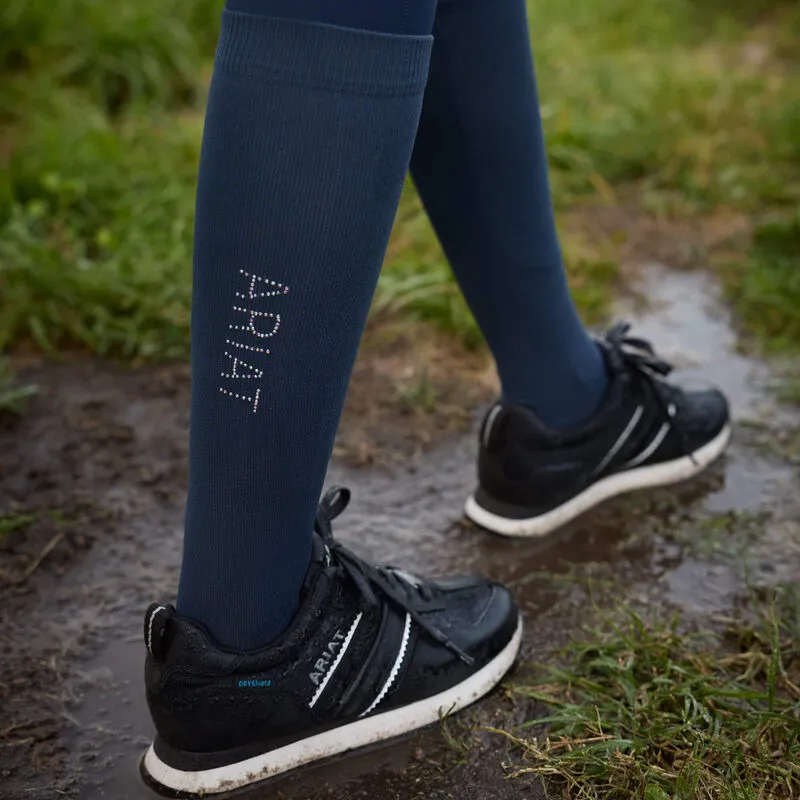 Ariat - ADT AriatTEK Radiant Sock navy-1