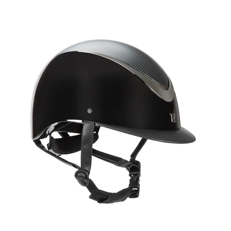 Karben 52-54cm Drew Ellipse SP Riding Hat in Black-2