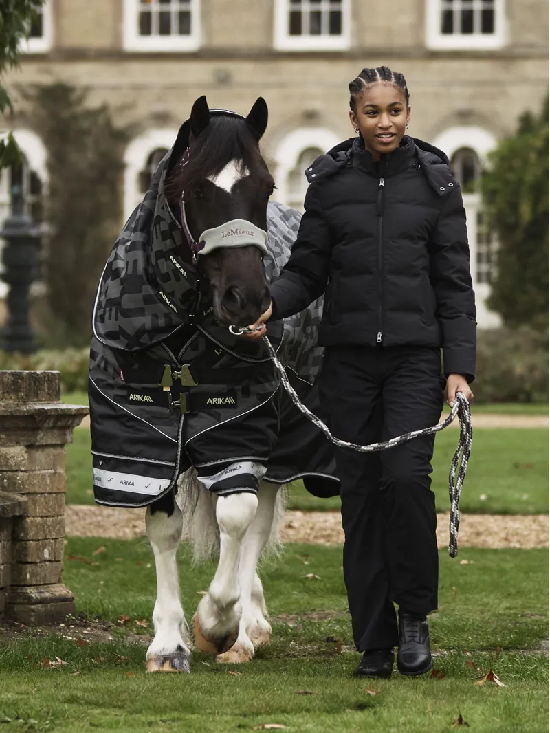 LeMieux - Young rider Daisy Waterproof coat black-1