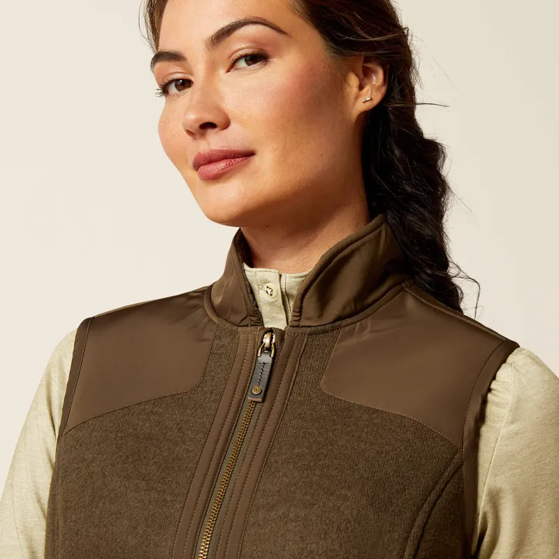Ariat - Women's Country Millbrae  Gilet  Earth-2