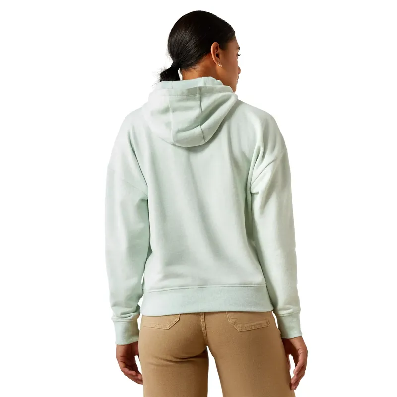 Ariat -  Woman Just Hoodie - Beach Glass Heather-3