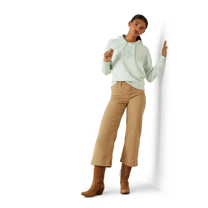 Ariat -  Woman Just Hoodie - Beach Glass Heather-5