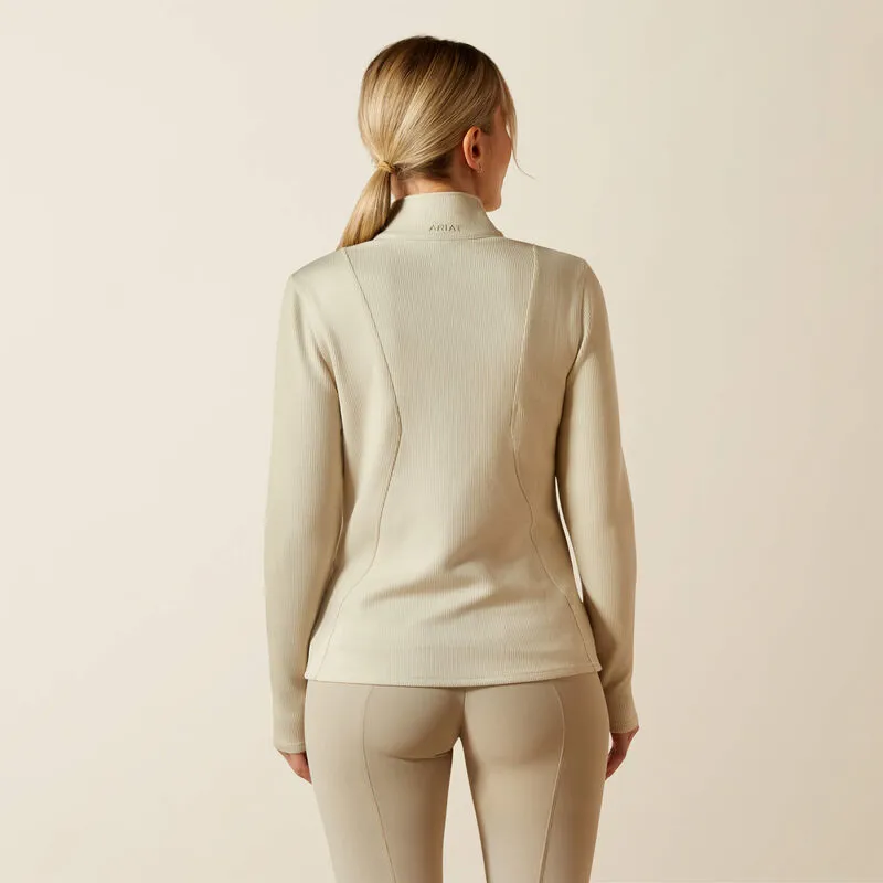 Ariat - Lucent 1/4 Zip Baselayer Pelican-4