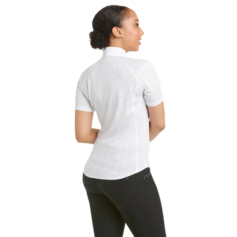 Ariat - Women's Showstopper Short Sleeved Show Shirt White-1