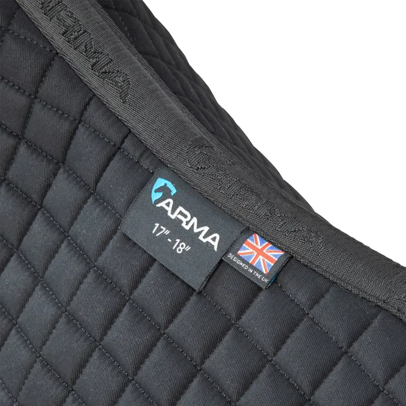 Arma - SupaFleece Numnah Black-7