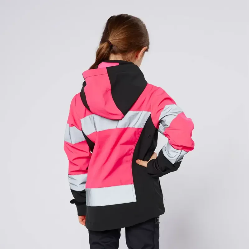 Cameo - Junior Hi Viz Jacket Pink-2