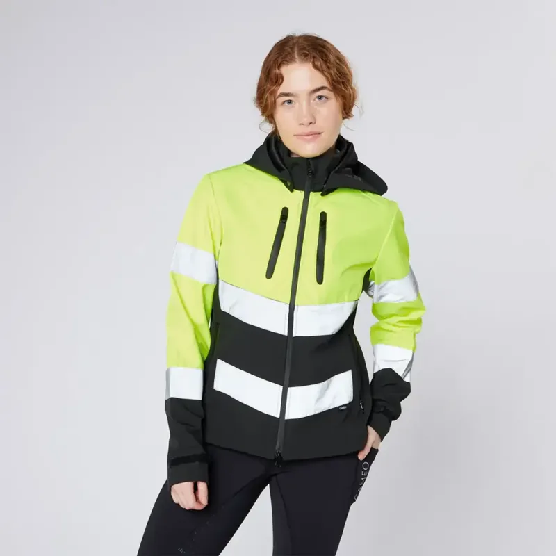 Cameo - Water Repellent Hi Viz Jacket  Yellow