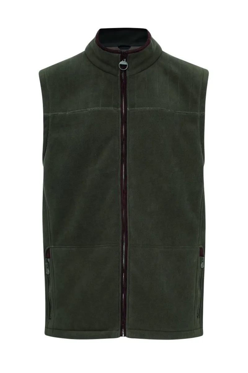 Champion - Portree Fleece Gilet Olive Green-1