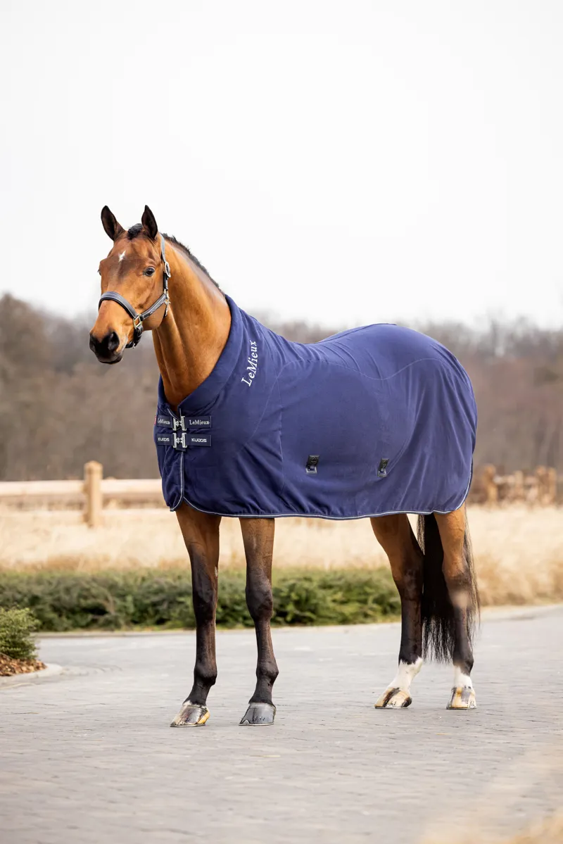 LeMieux Kudos Fleece Cooler Rug Navy