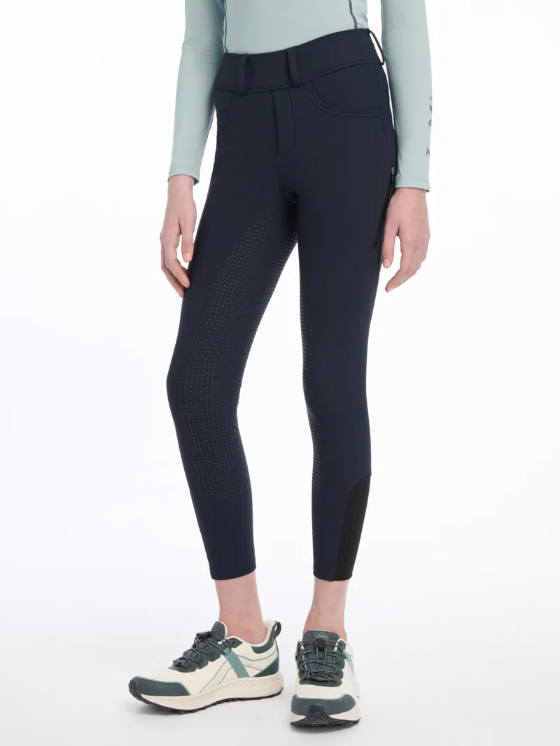 Lemieux - Young Rider Ella Winter Breggings Navy-1