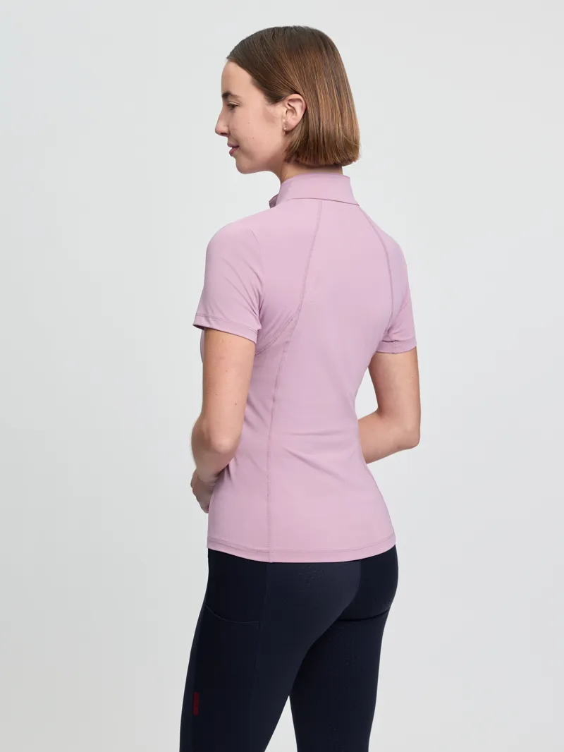 LeMieux Classique Base Layer Short Sleeve Fondant
