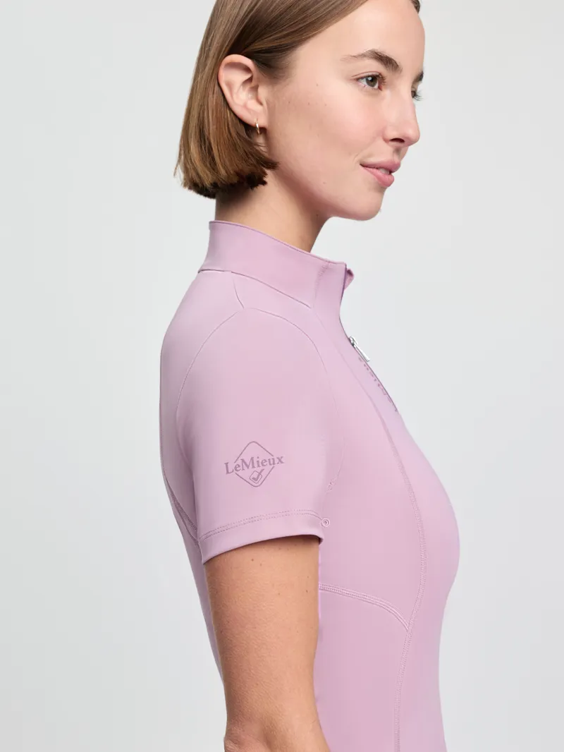 LeMieux Classique Base Layer Short Sleeve Fondant-1
