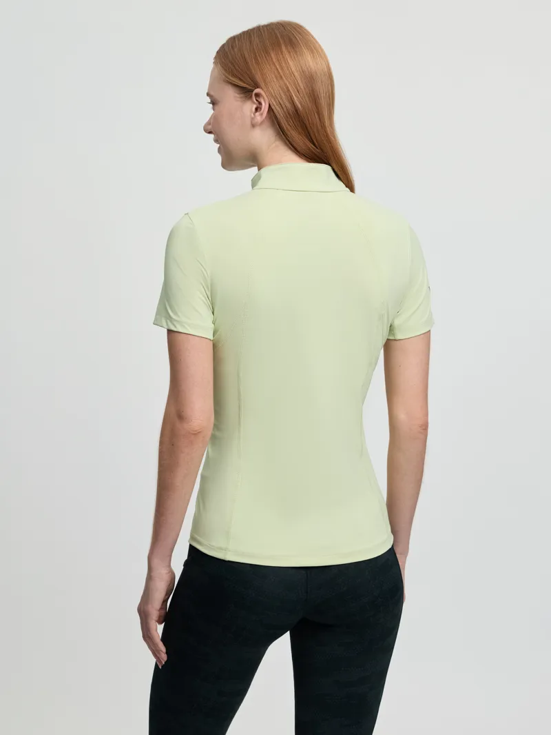 LeMieux Classique Base Layer Short Sleeve Macaron-1