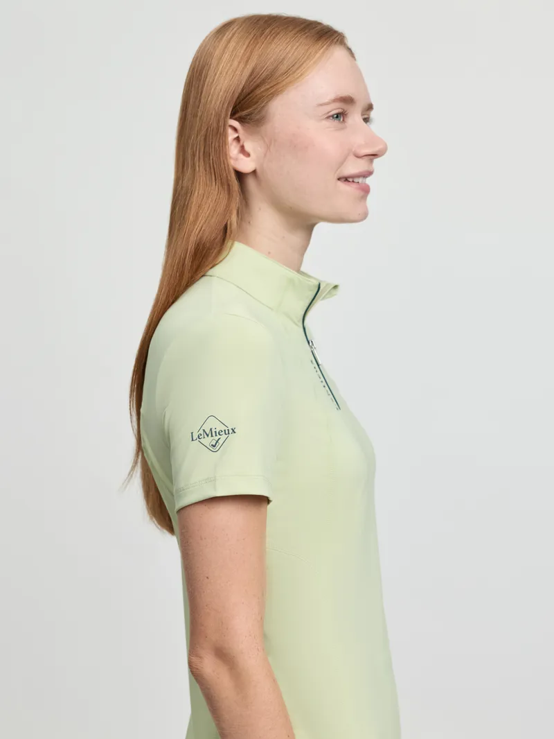 LeMieux Classique Base Layer Short Sleeve Macaron-2