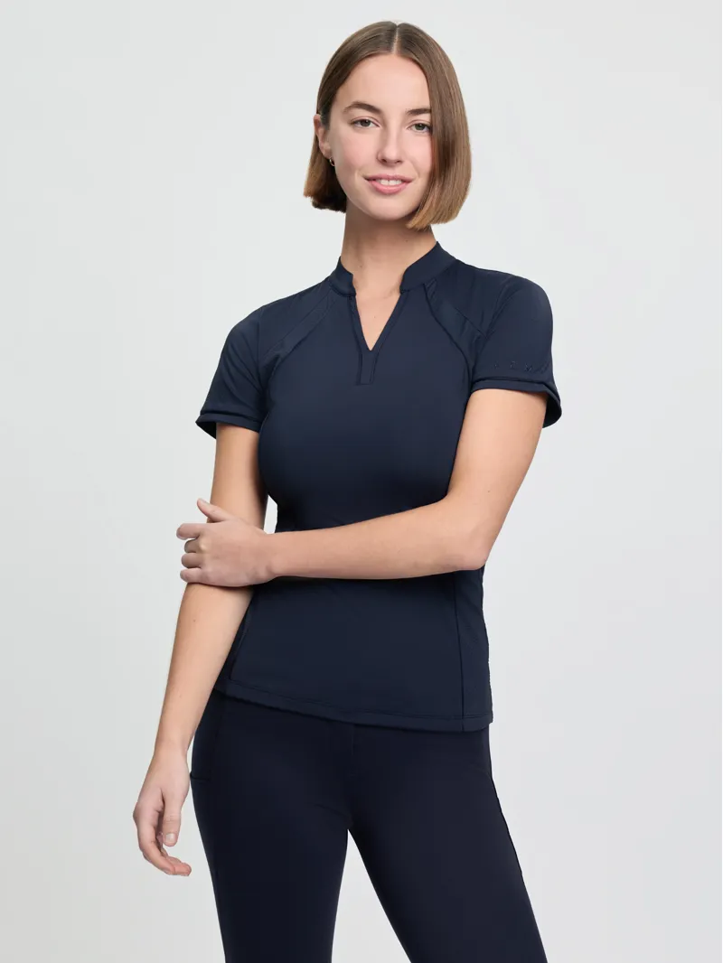 LeMieux Lisa Mesh Base Layer Navy