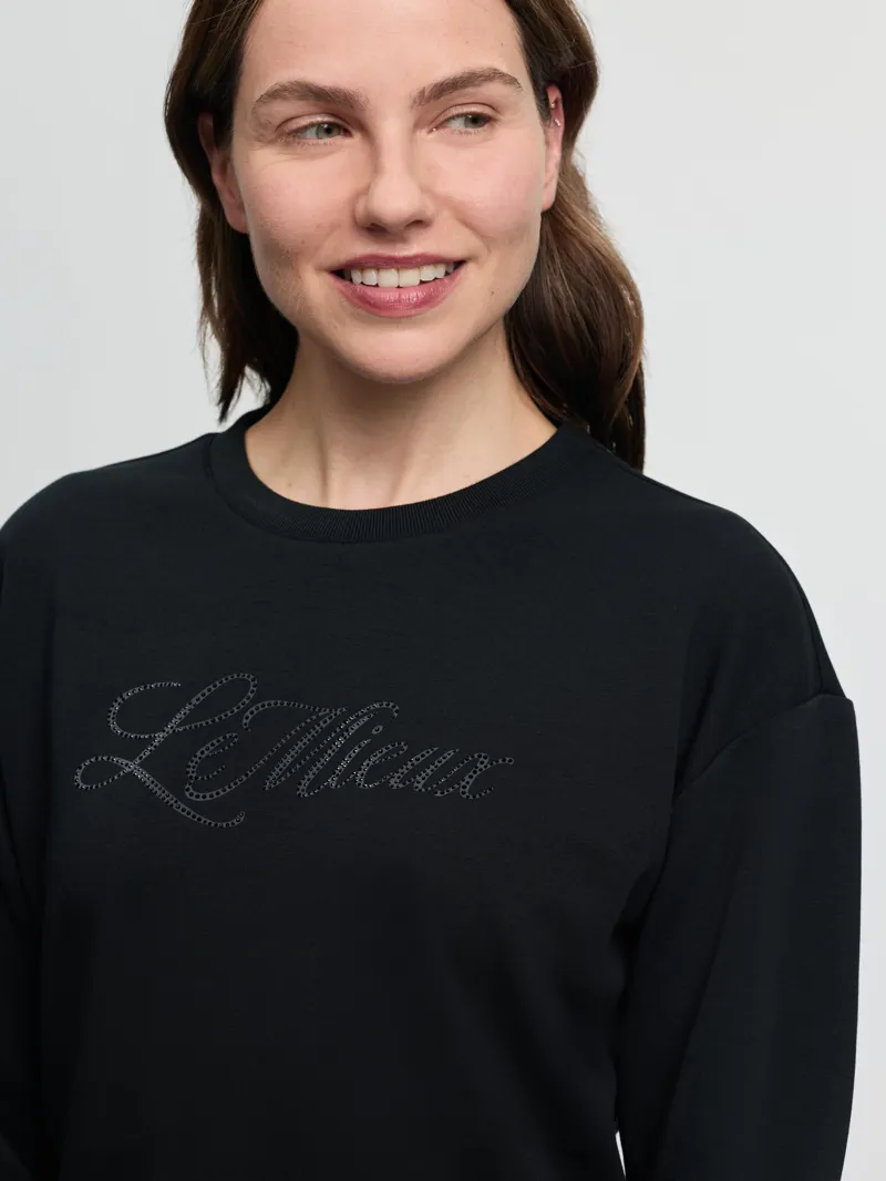 LeMieux Christina Crew Sweat Black