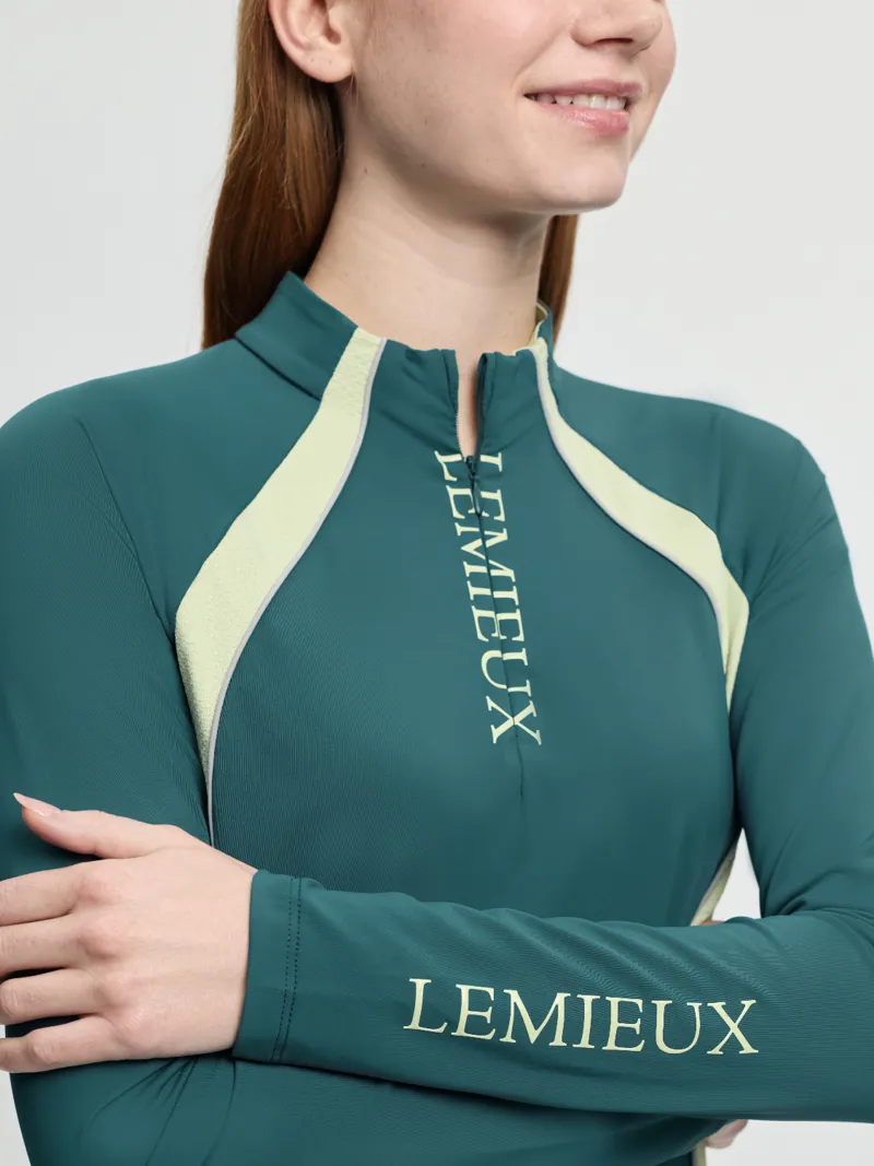 LeMieux - Philippa Mesh Base Layer Long Sleeve Jungle-2