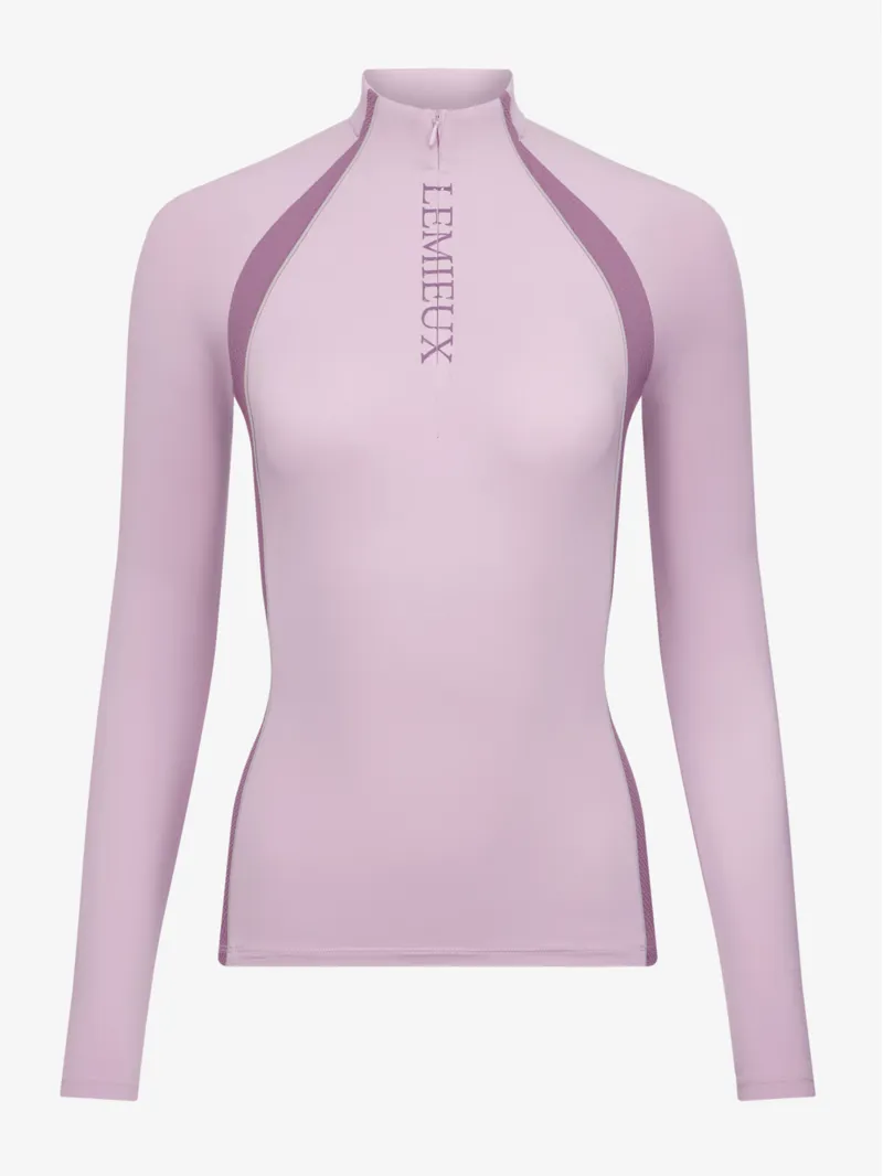 LeMieux Philippa Mesh Base Layer Long Sleeve Fondant