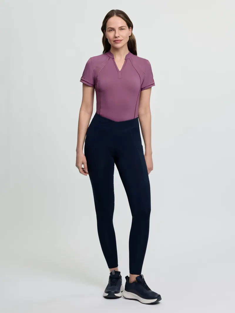 Lemieux - Simone Cross Over Half Seat Pull On Navy-3